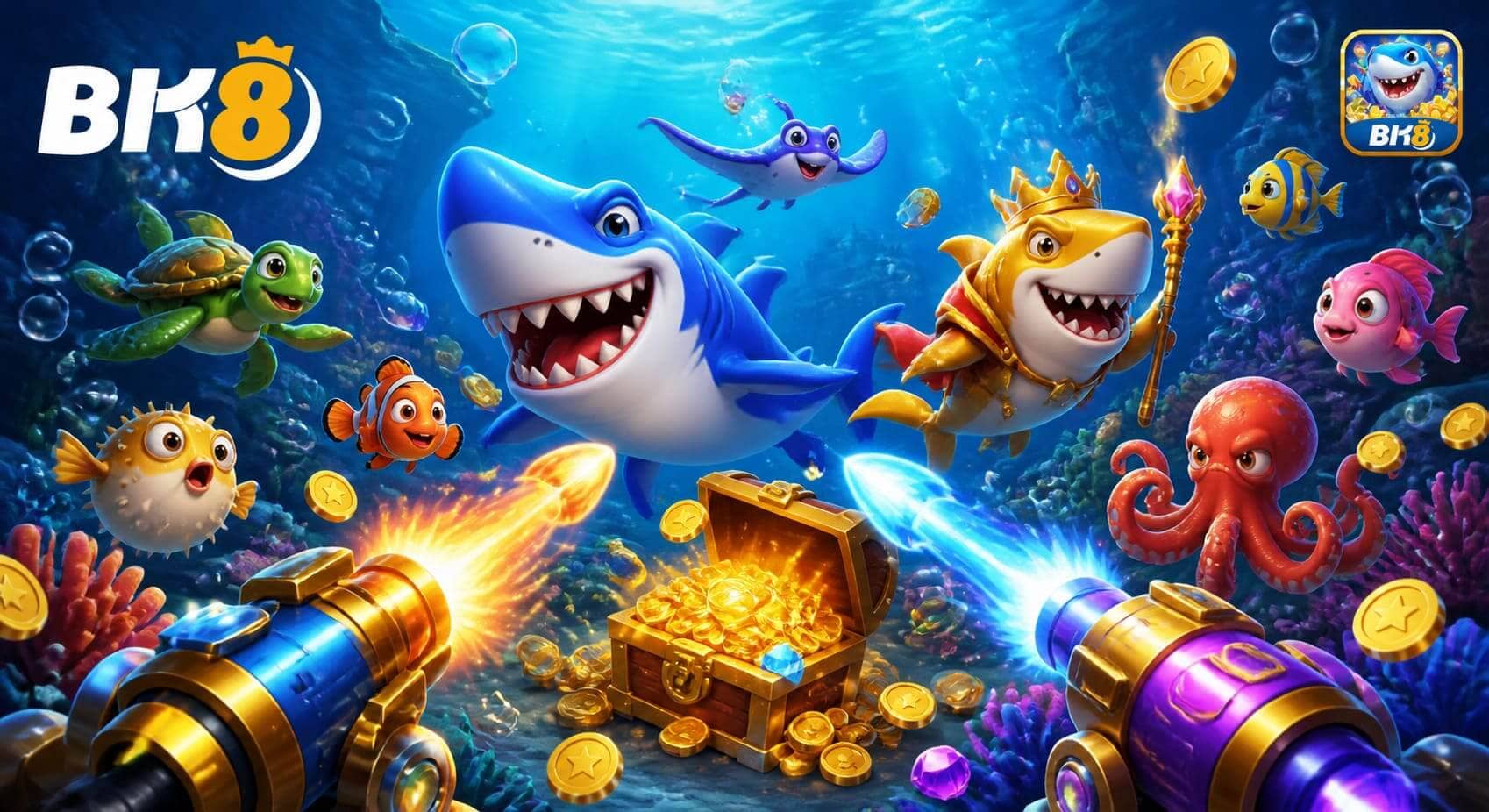 Bắn cá BK8 là gì và đâu là top game hot nhất 2026
