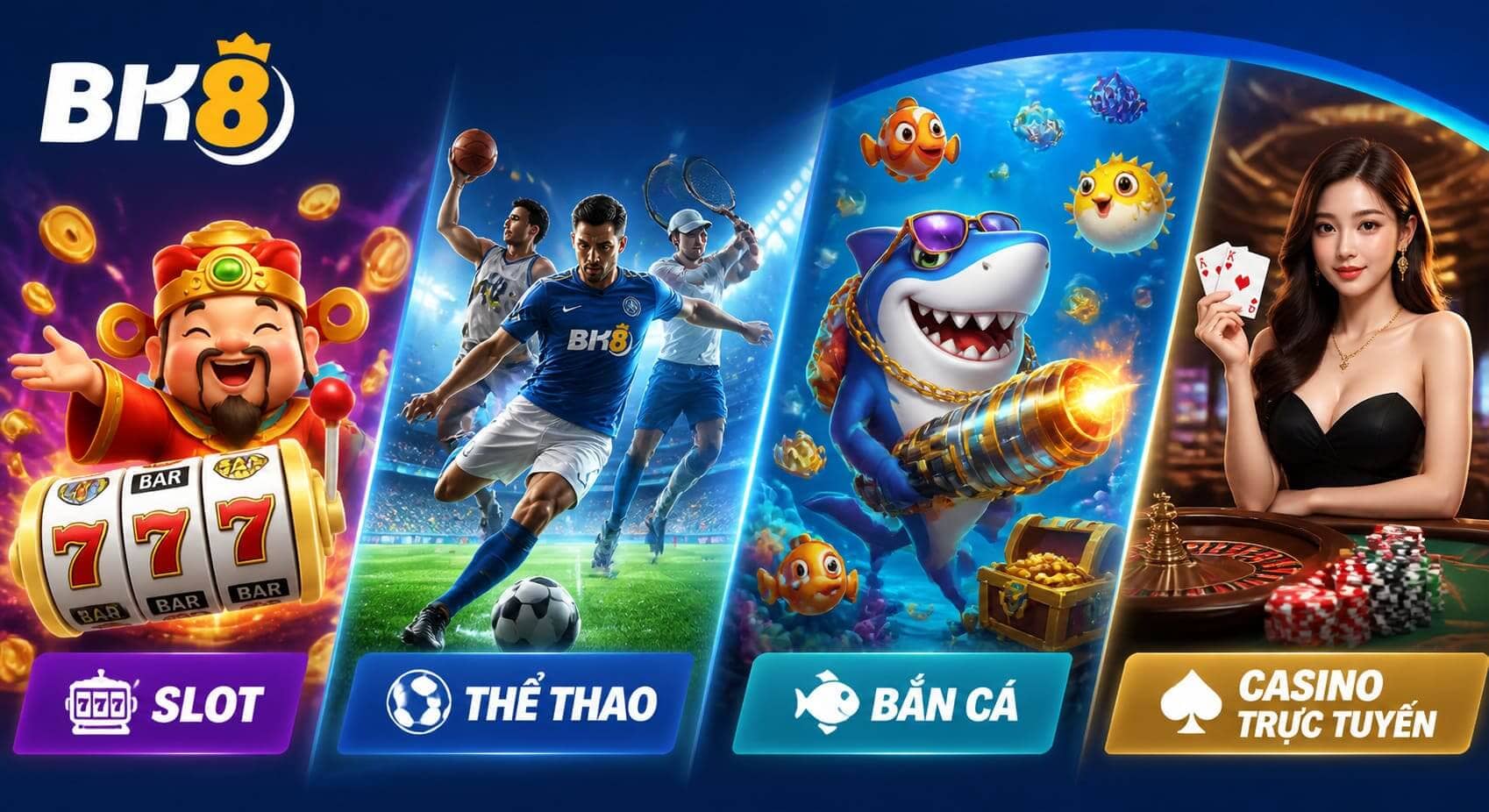 Khuyến mãi BK8 dành riêng cho các dòng game