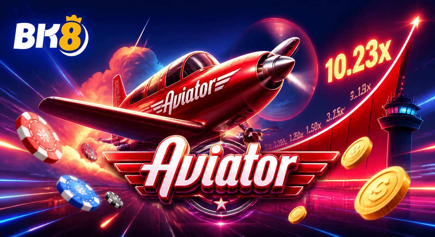 Hướng dẫn cách chơi Aviator, một dạng trò chơi nhanh BK8